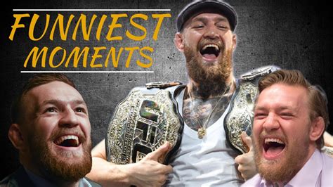 Conor Mcgregor Funniest Moments Trash Talk Insults Youtube