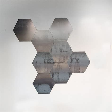 Hexagon Wall Tiles - Steel – Modern Industrial Furniture