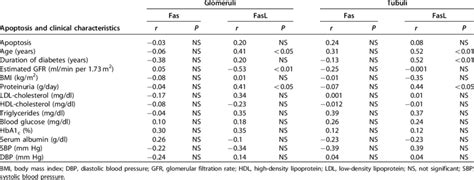 Univariate Analysis Of The Correlation Between Apoptosis Clinical Download Table