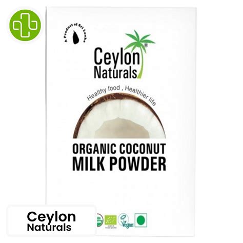 Ceylon Naturals Lait De Noix De Coco En Poudre Bio G Maroc