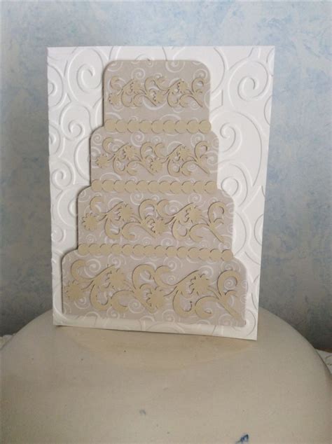 Special Wedding Card with Cricut Images and Vellum Overlay