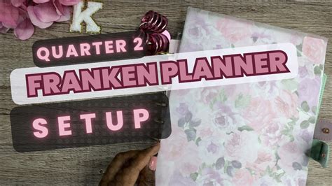 QUARTER FRANKEN PLANNER SETUP YouTube