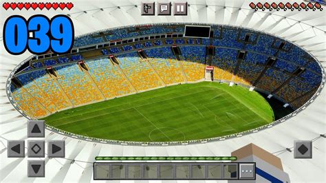 O ESTÁDIO DE FUTEBOL GIGANTE NO MINECRAFT Construindo uma Cidade 2