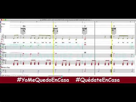 ESPÍRITU SANTO VEN AQUÍ PARTITURA Arreglo Musical de MEMO SANCHEZ