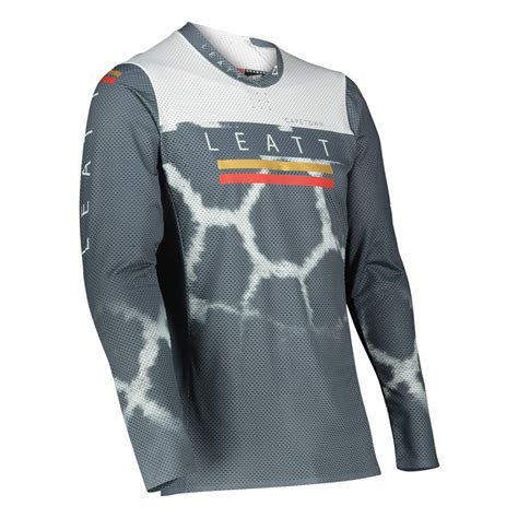 Jersey Moto 5 5 UltraWeld Girafe Gris Blanc Maillots De Motocross