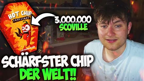 3 Mio Scoville Hot Chip Challenge╽der Schärfste Chip Der Welt Youtube