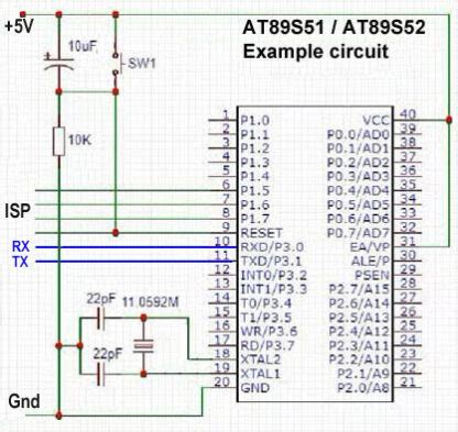 AT89S8252 8 Bit 8052 Microcontroller Webshop HeinPragt Nl