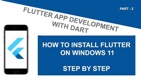 How To Install Flutter In Windows Step By Step Flutter App