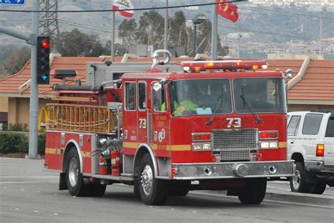 Los Angeles County Fire Department Lacofd Lacofd Engine Flickr