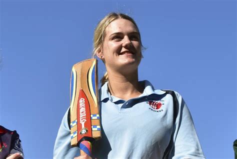 Newcastle Cricketer Allison Mcgrath Earns Wncl Contract With Act