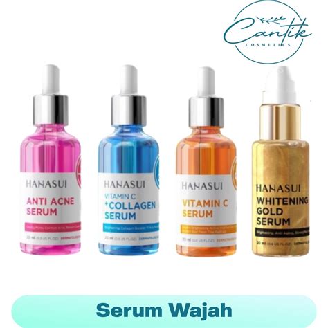 Jual Hanasui Serum Wajah Vitamin C Collagen Anti Acne Whitening