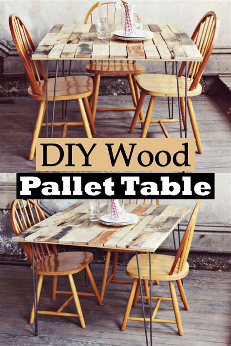 20 Best DIY Kitchen Table Ideas For Beginners - DIYsCraftsy