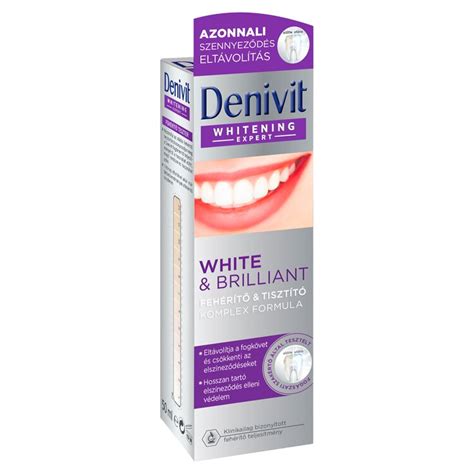 Denivit White Brilliant Fogfeh R T Kr M Ml Emag Hu