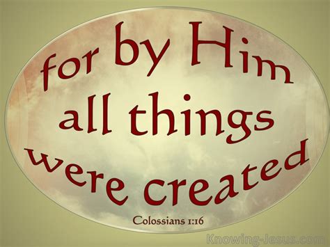 58 Bible verses about Creation