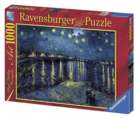 Ravensburger Puzzle Art Vincent Van Gogh Starry Night Over Rhone