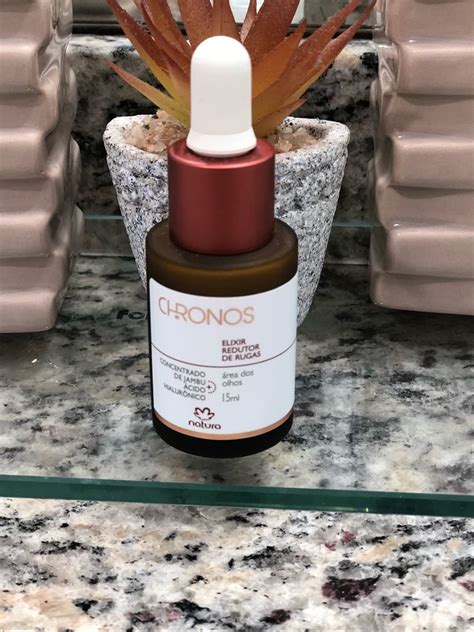 Elixir Redutor De Rugas Chronos Cosm Tico Feminino Natura Usado