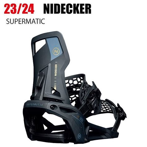 2025 NIDECKER ナイデッカー SUPERMATIC スーパーマティック BLACK 24 25 ドロップイン ステップイン