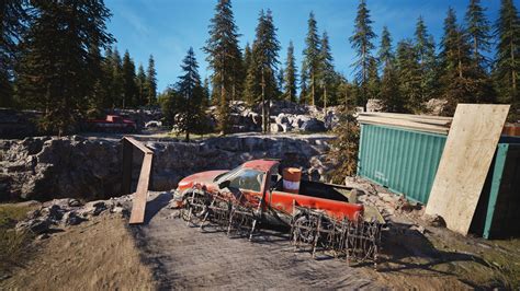 ArtStation - Survivalist Cabin & Bunker - Level Design & Art Pass