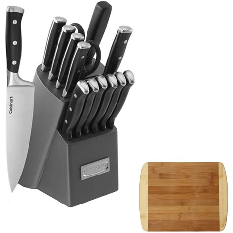 Cuisinart Triple Rivet Collection 15 Piece Knife Block Set Grey C77tr