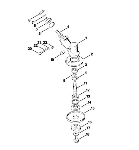 Stihl Fs E Strimmer Gear Head Lawn Turfcare Machinery Parts