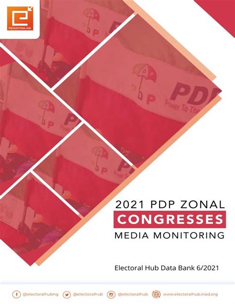 Pdp Zonal Congresses Media Monitoring The Electoral Hub