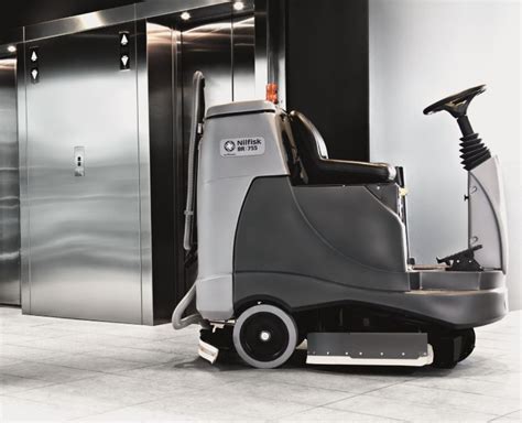 Pa Nilfisk Br Access Ride On Scrubber Dryer The Boss