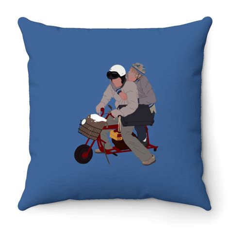 Dumb And Dumber Mini Bike Throw Pillows Sold By Grumpygorillazgb2 Sku 98622023 Printerval