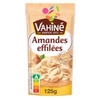 Amandes effilées VAHINE le sachet de 125 g à Prix Carrefour