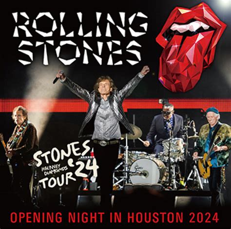 Rolling Stones Opening Night In Houston 2024 2cd Dragonfly