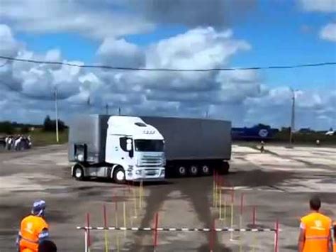 THE BEST PARKING SKILLS By A Volvo Truck Driver YouTube