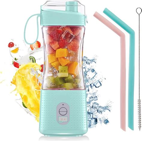 Amazon De Ml Tragbarer Pers Nlicher Mixer Smoothie Maker Usb Mini