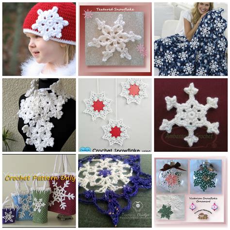 Snowflake Patterns Roundup - Ambassador Crochet