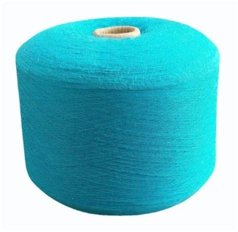 Ring Spun 2 Ply Sky Blue Combed Cotton Yarn Count 10 At Rs 350 Kg In