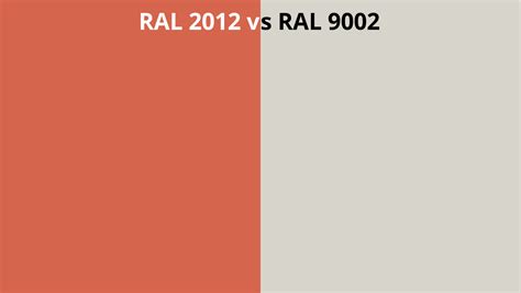 Ral 2012 Vs 9002 Ral Colour Chart Uk