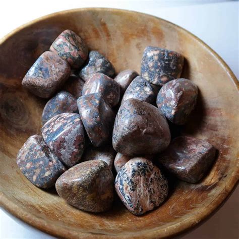 Leopardskin Rhyolite Tumblestones Buy Tumbled Rhyolite Uk