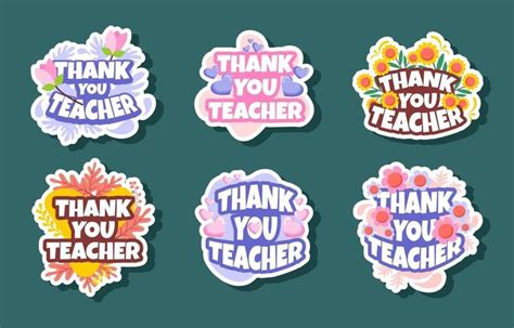 Happy Teacher Day Sticker Set 3213711