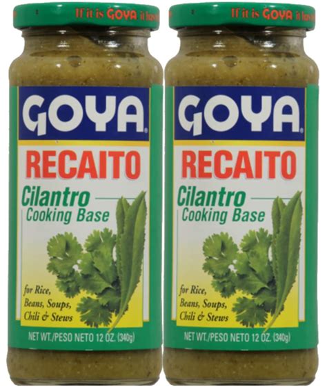 Amazon Goya Recaito Culantro Cooking Base 12oz Pack Of 02