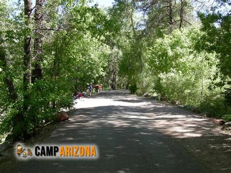 Cave Springs Campground Oak Creek Camp Arizona