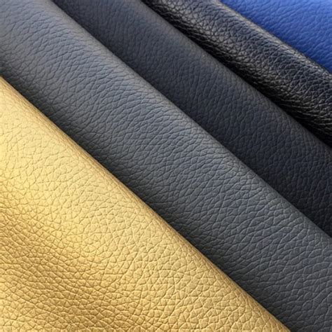 Fiber Leatherette Laserable Sheets Blanks Leather Without Adhesive