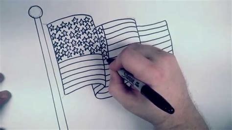 How To Draw A Waving Flag Step By Step And Now We Will Try To Draw Them