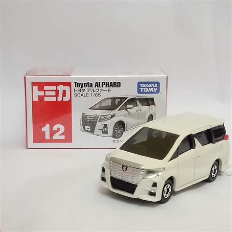 Putih Alphard Tomica No12 Toyota Alphard White Takara Tomy Diecast Car