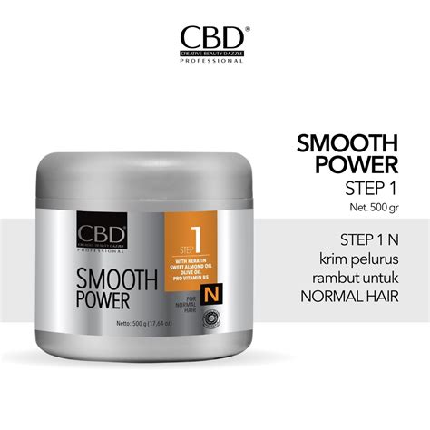 Jual CBD PROFESSIONAL SMOOTH POWER STEP 1 N FOR NORMAL 500GR Shopee