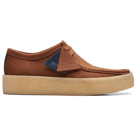 Giày Clarks Originals Wallabee Cup Tan Brown Nubuck 26167989 Jordan 1