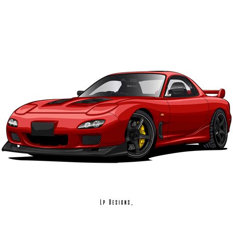 Artstation Mazda Rx 7