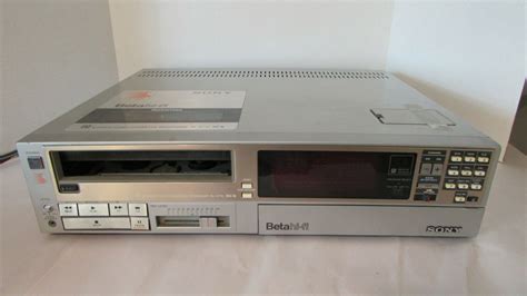 Vintage S Sony Betamax Sl Hi Fi Stereo Video Cassette Vcr