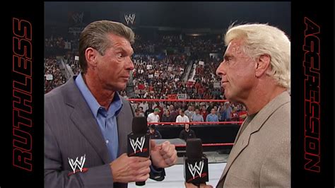 Mr Mcmahon Confronts Ric Flair Wwe Raw 2002 Youtube