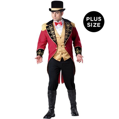 Ringmaster Adult Plus Costume