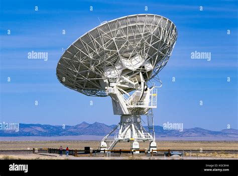 Radio telescope, National Radio Astronomy Observatory (NRAO) Very Large Array (VLA), near ...