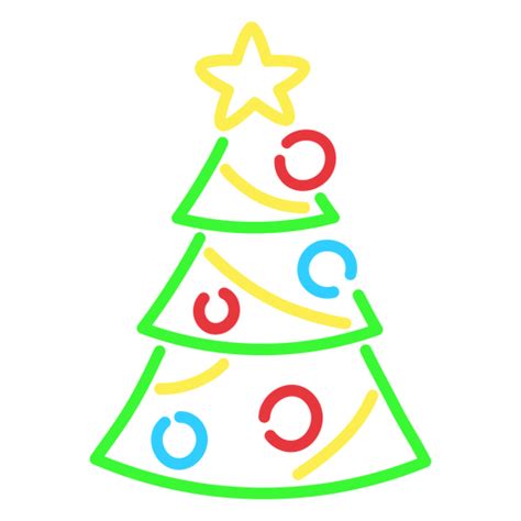 Line Drawn Christmas Tree Png And Svg Design For T Shirts