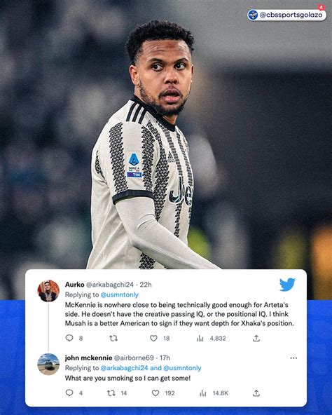 Cbs Sports Golazo On Twitter Weston Mckennie S Dad Hits Back At